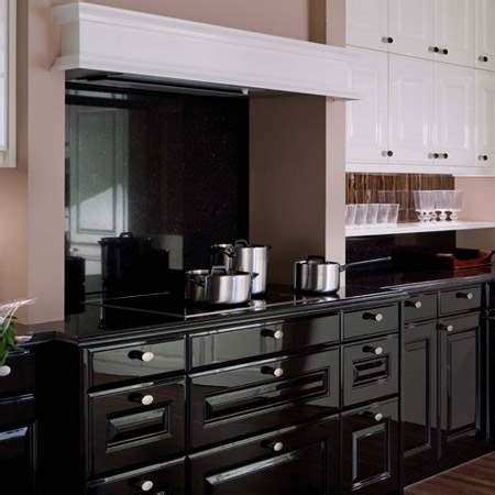 Black Kitchen Cabinets in NYC