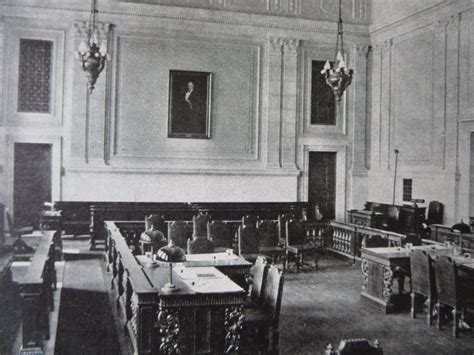 Interior, Cumberland County Courthouse, Portland, ME, 1911, Litho. Low – St. Croix Architecture