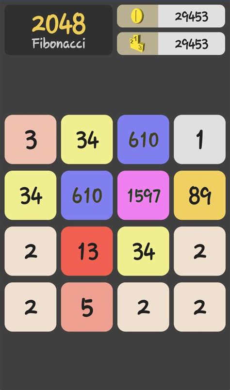 A Quick High Score! [Fibonacci 2048] | Cartoon Amino