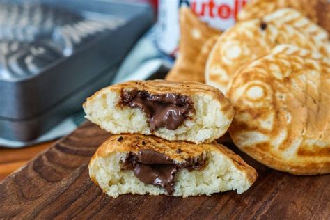 Nutella Taiyaki | Nutella, Food, Cute baking