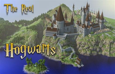 The Real Hogwarts (download) Minecraft Map | Hogwarts minecraft, Minecraft castle, Minecraft