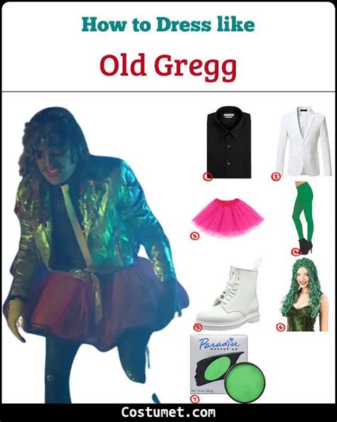 Old Gregg Costume for Halloween