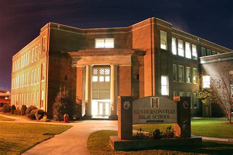 Hendersonville High School - Night Exposure - Jonathan Royal Jackson