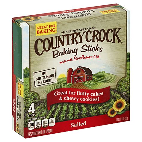 Country Crock Salted Baking Sticks 16 oz. | Butter & Margarine | Foodtown