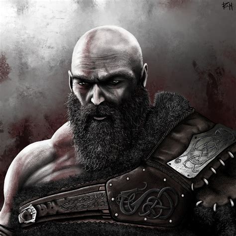 ArtStation - Kratos - Ragnarok