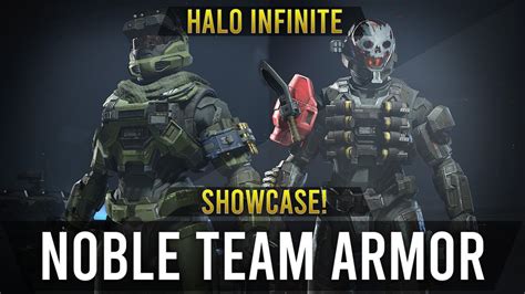 Noble Team Armor Showcase! Halo Infinite! Heroes of Reach! - YouTube