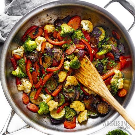 Sauteed Vegetables Recipe (20 Minutes!) - Wholesome Yum