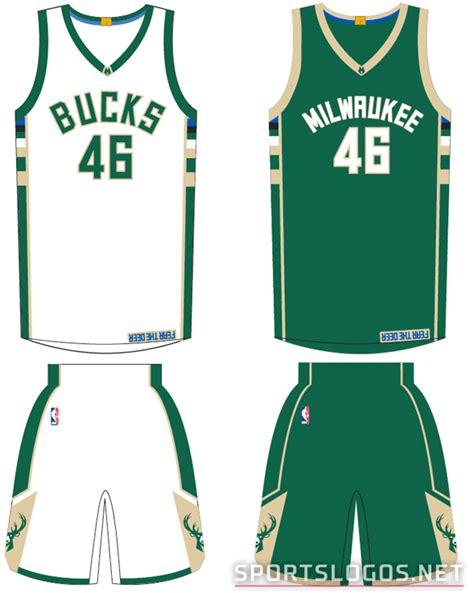 Fear the Deer: Milwaukee Bucks Unveil New Uniforms | Chris Creamer's ...