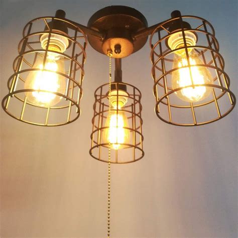 Flush Mount Ceiling Light Fixtures With Pull Chain | Shelly Lighting