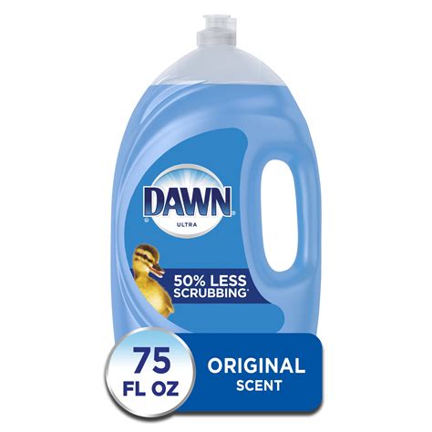 Dawn Ultra Dishwashing Liquid Dish Soap, Original Scent, 75 Fluid Ounce ...