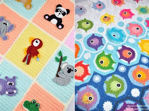 Fun Animal Baby Blankets - Free Crochet Patterns