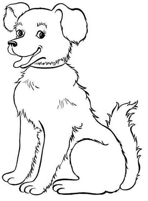 Printable Dog Coloring Pages PDF For Kids - Coloringfolder.com | Dog ...