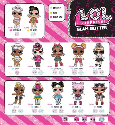 Lol Dolls Checklist Printable