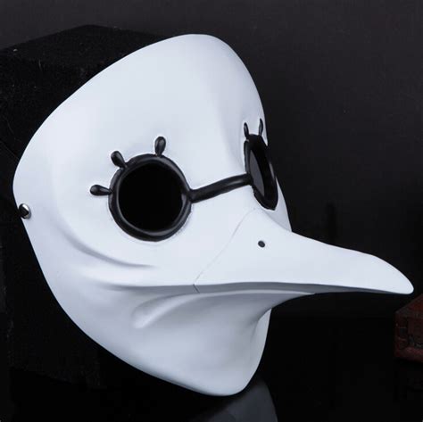 1pcs/lot Assassin's Creed Mask Brotherhood The Doctor Boutique Resin Beak Masks Full Face Mask ...