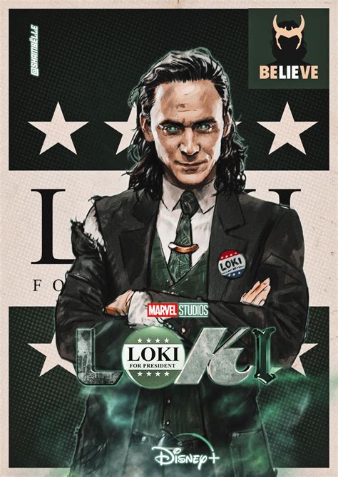 PRESIDENT LOKI - EMERALD VERSION / MY FAN POSTER by Shambelle97 on ...