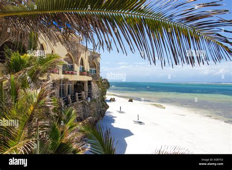 Sabbie Bianche di Mombasa North Coast Beach, Mombasa, in Kenya, Africa ...