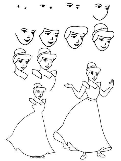 Disney Princess Pencil Drawing at GetDrawings | Free download