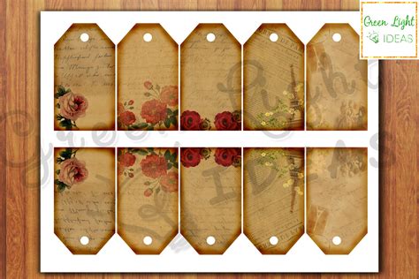 Gift Tag Printables Vintage