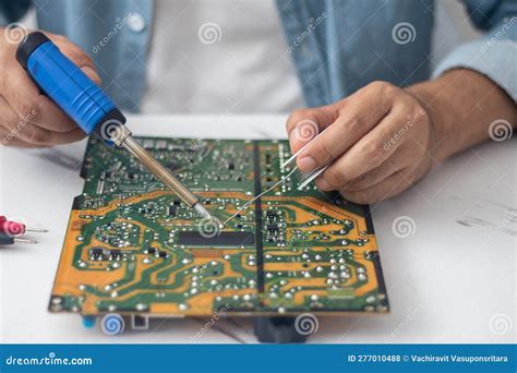 Repair Of Circuit Board Stock Image | CartoonDealer.com #20390935