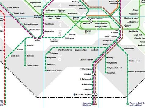 Gatwick Airport debuts on London Tube map | The Independent