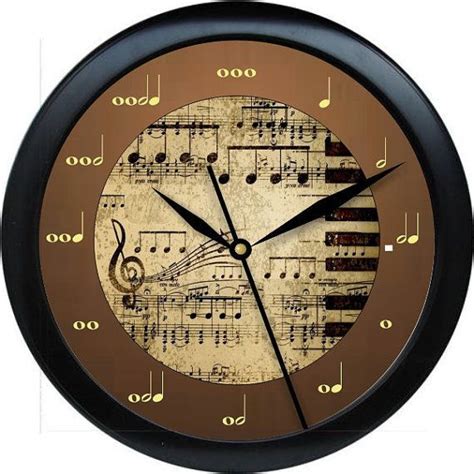Useful, Amazing & Beautiful Gifts for Pianists | Music notes, Personalized music, Music clock