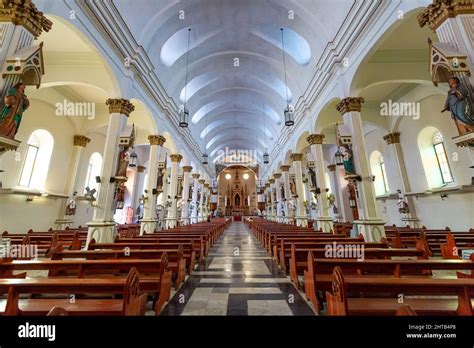 A beautiful view of the Molo Church interior in Iloilo City, Philippines Stock Photo - Alamy