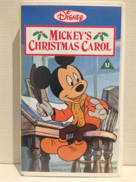 Walt Disney Mickeys Christmas Carol VHS Video for sale online | eBay