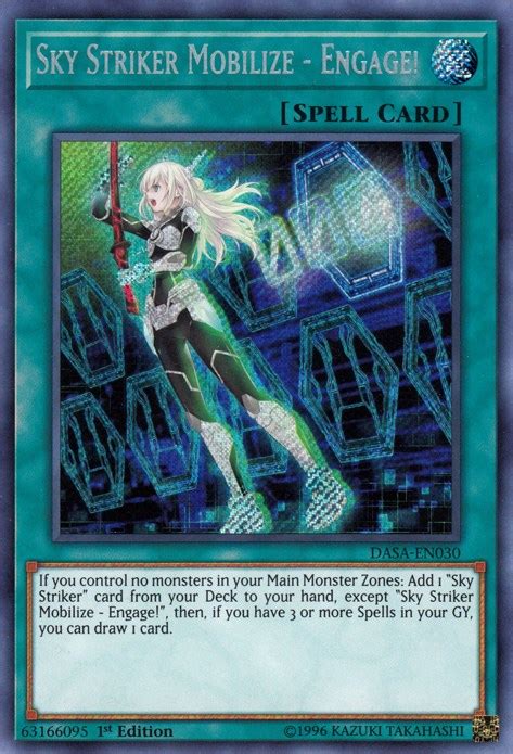 Sky Striker Mobilize - Engage! - Dark Saviors - YuGiOh