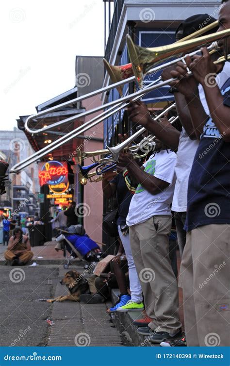 Jazz Musicians Performing in New Orleans, USA Editorial Stock Photo - Image of music, nola ...