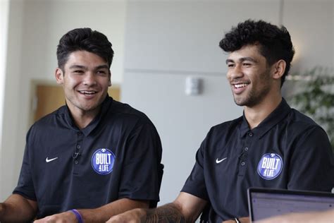 Samson and Puka Nacua feeling at home with BYU football | News, Sports, Jobs - Daily Herald