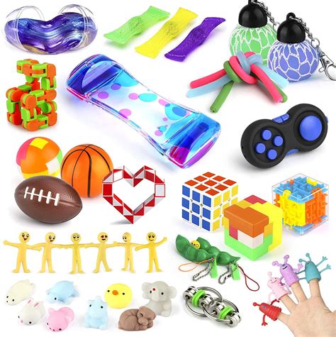 Toys Educational 1 Colorful fidget puzzle autism manipulate sensory ...