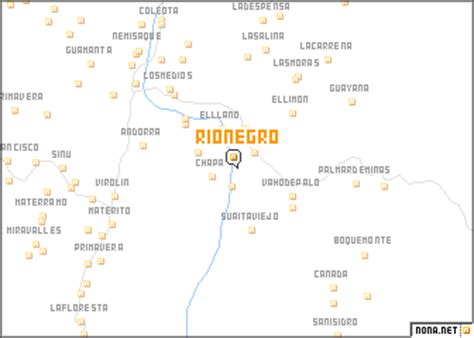 Rionegro (Colombia) map - nona.net