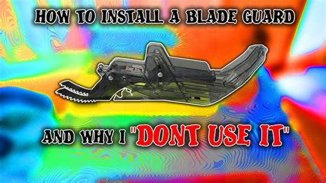 How to Install a Table Saw Blade Guard - YouTube