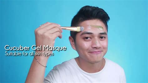 Masker Gel Mentimun | Cucumber Gel Mask - YouTube