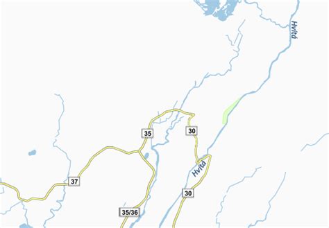 MICHELIN Geysir map - ViaMichelin