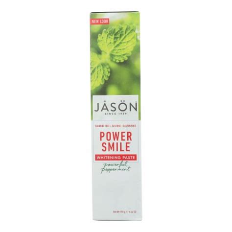 Jason PowerSmile All Natural Whitening Toothpaste - 6 oz, 1 - Fry’s Food Stores