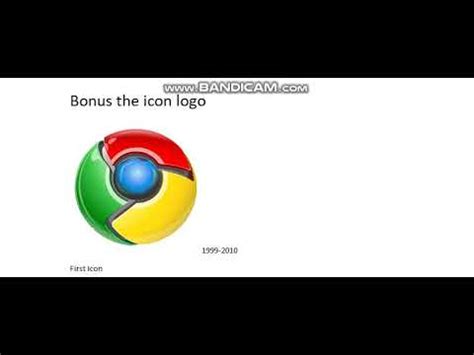 Google Chrome Logo History - YouTube