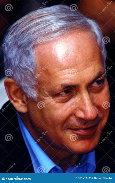 Israel Prime Minister - Benjamin Netanyahu Editorial Photography - Image: 32171662