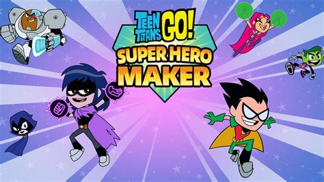 Super Hero Maker | Teen Titans Go! Games | Cartoon Network