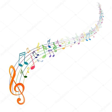 Colorful Music Notes Border | Free download on ClipArtMag