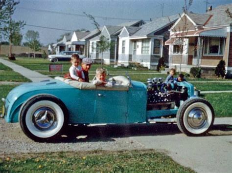 Hot Rods - Period photo '50s Hot Rodders | The H.A.M.B.