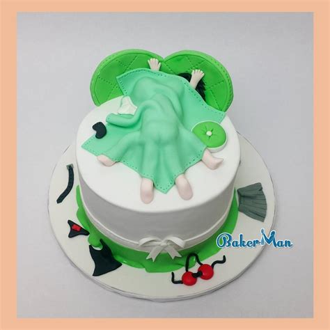 Bachelorette Cake | Naughty Cake | Bridal Shower Themed Cake | Customize Fondant Cake, Food ...