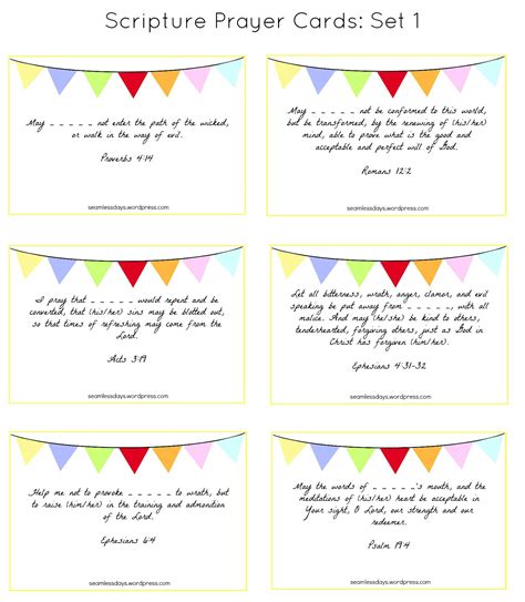 Free Printable Prayer Cards For Children - Free Printable