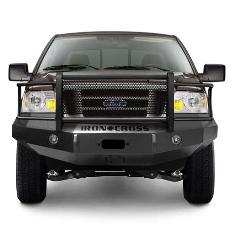 Iron Cross® - Ford F-150 2005 Heavy Duty Series Full Width Front Winch HD Bumper with Grille Guard