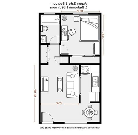 Small House 12X24 Floor Plans - floorplans.click