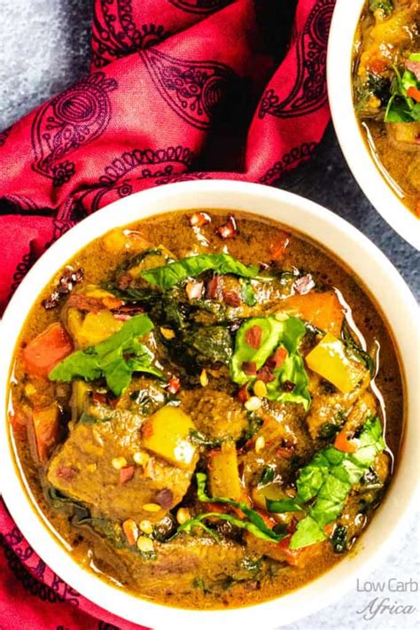 Lamb Curry with Coconut Milk - Low Carb Africa