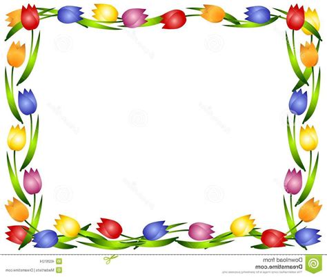 Purple Flower Border Clipart | Free download on ClipArtMag