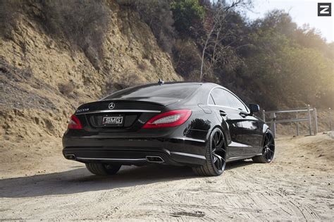 Elegant Beast: Black Mercedes CLS — CARiD.com Gallery