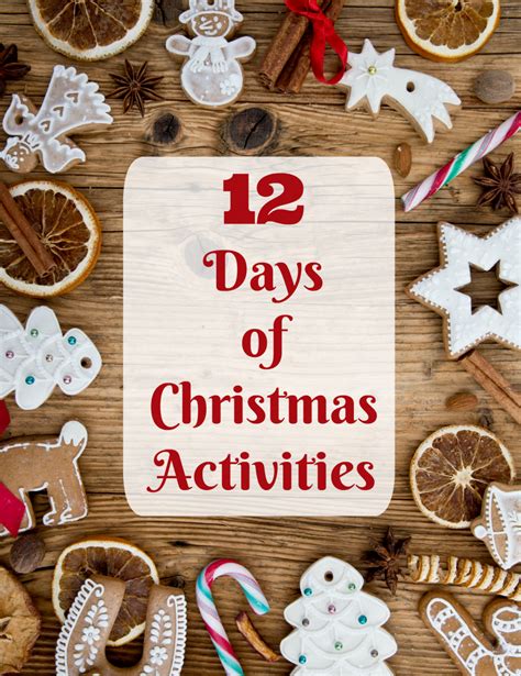 12 Days of Christmas Activities | Countdown Ideas for Family ...