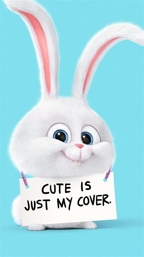 Cute Bunny, rabbit, cartoon, animation, HD phone wallpaper | Peakpx